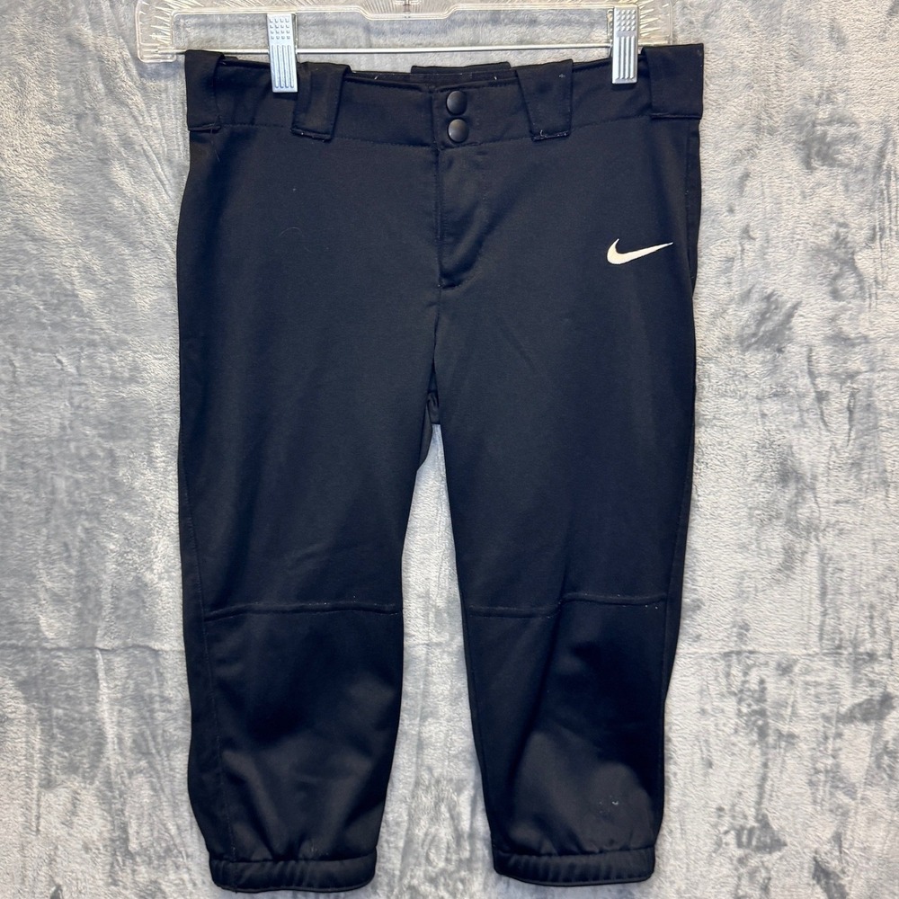 2250 | Nike Dri-FIT Performance Softball Knicker Pants Black Girls Medium